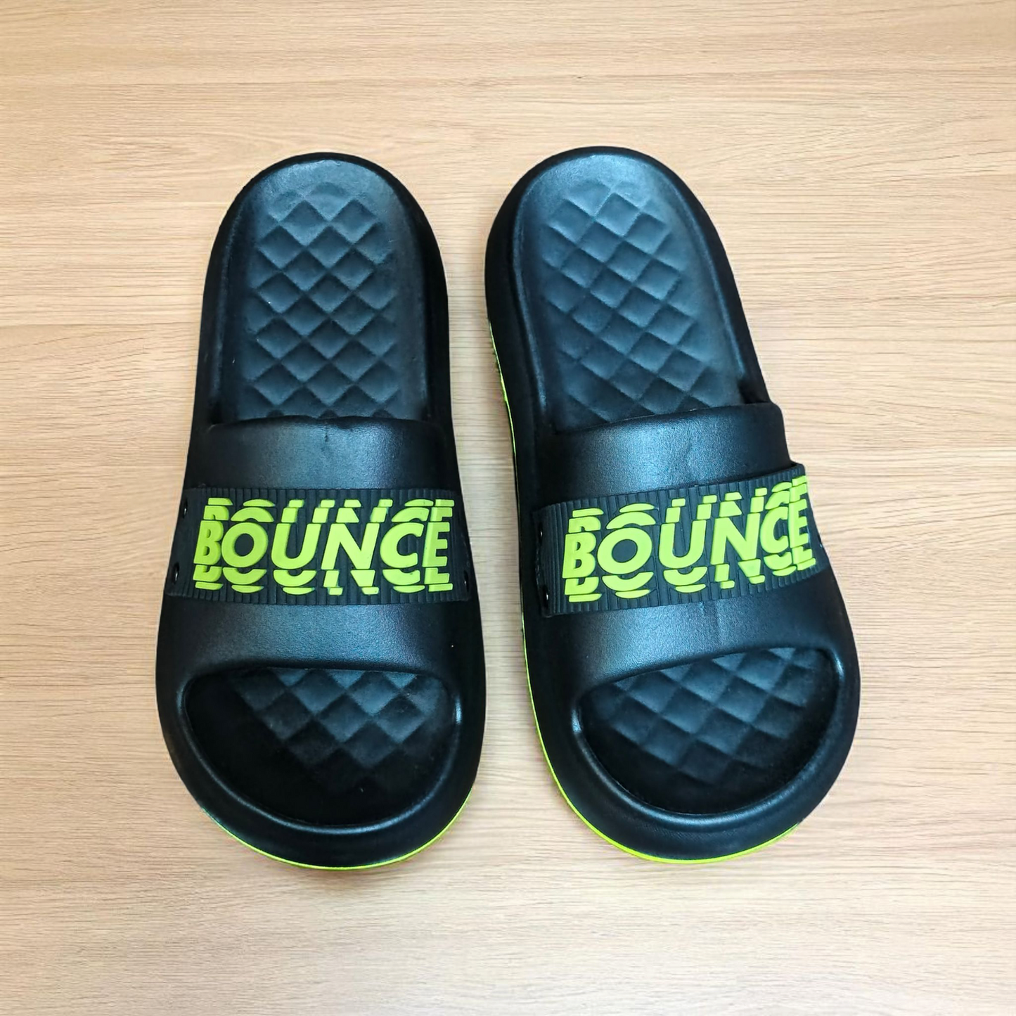 1.3) Bounce Ultra Soft Comfort Slippers – Thick Cushion Sole | Indoor/Outdoor Use