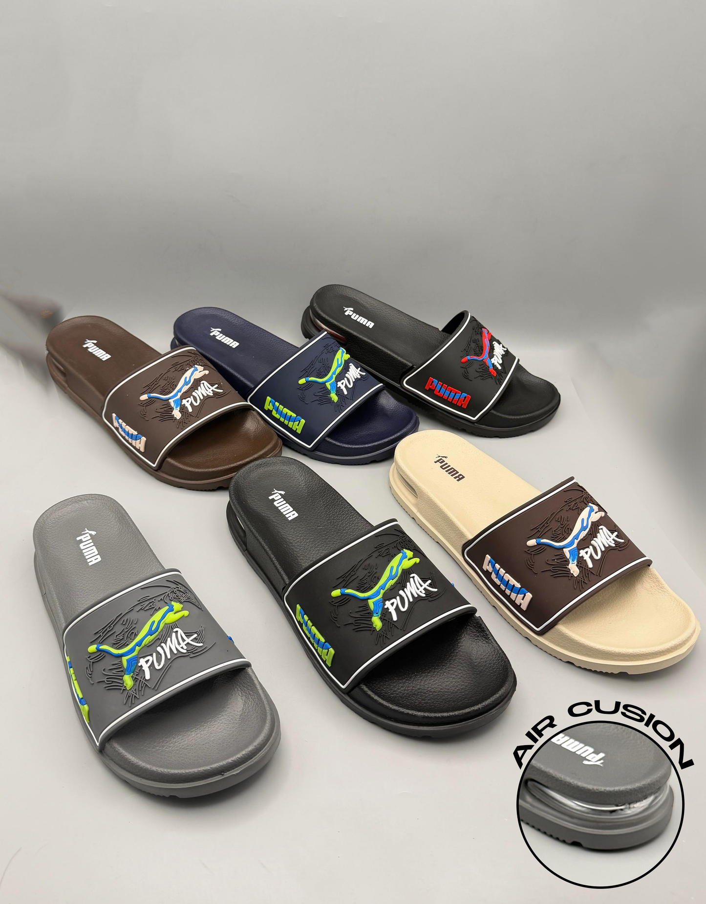 Men’s Comfort Slippers – Premium Air Cushion Slides! 🔥