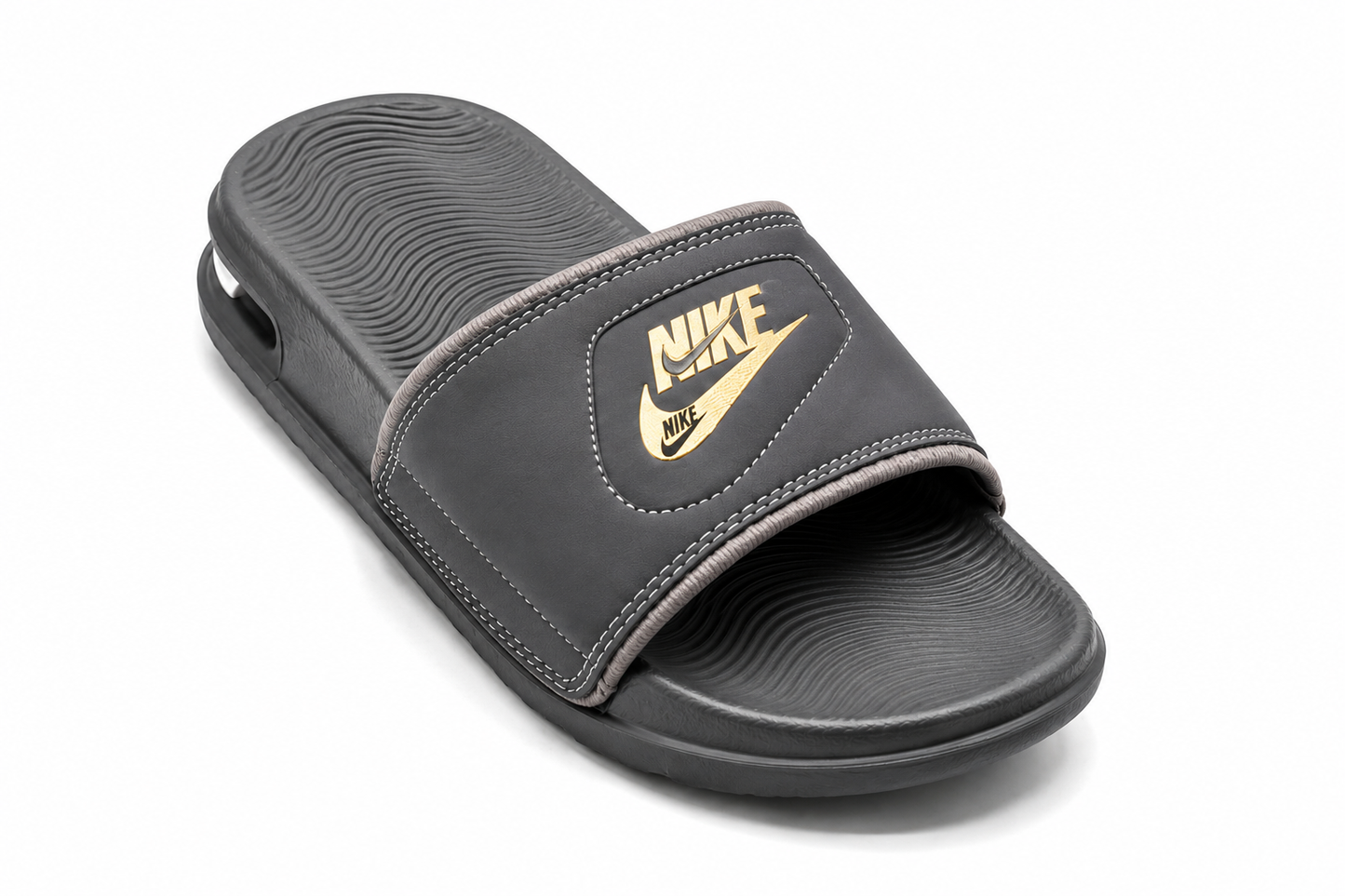 (3)Comfort Fit Men’s Slippers – Smooth Cushion Slide Design