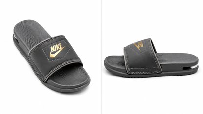 (3)Comfort Fit Men’s Slippers – Smooth Cushion Slide Design