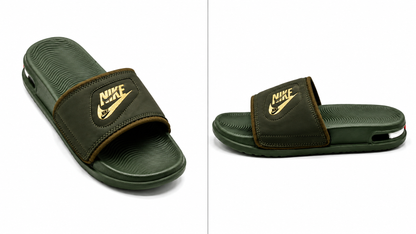 (3)Comfort Fit Men’s Slippers – Smooth Cushion Slide Design