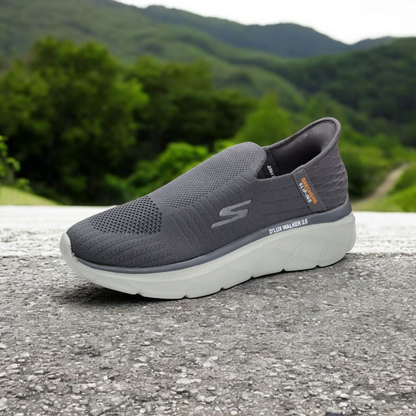 Men's Easy-Wear Comfort Walkers (Grey)