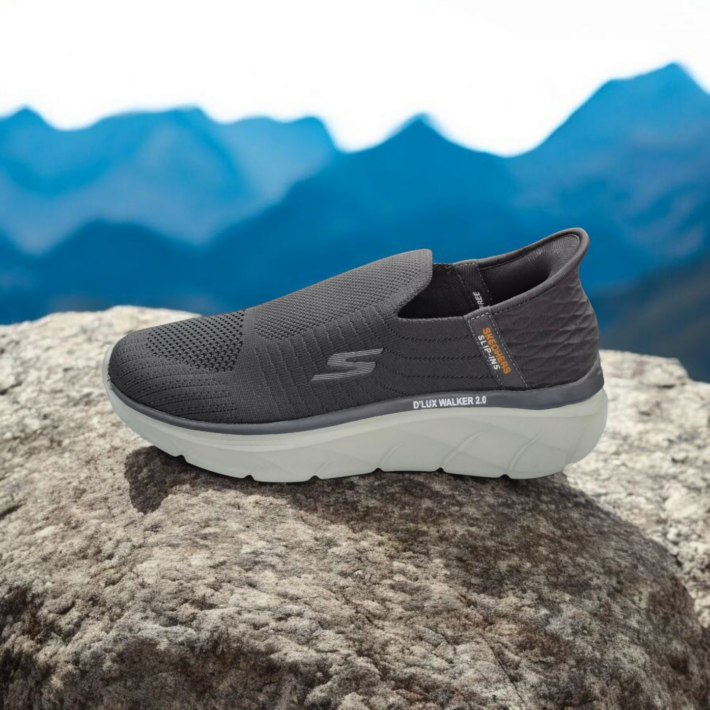 Men's Easy-Wear Comfort Walkers (Grey)