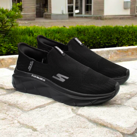 Men's Easy-Wear Comfort Walkers (Black)