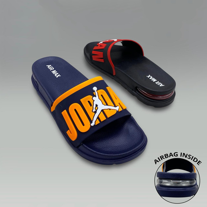 ( J )Air Max Men's Slides | Air Cushion Comfort Slippers