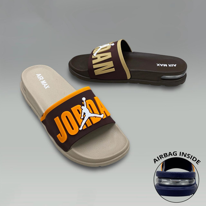 ( J )Air Max Men's Slides | Air Cushion Comfort Slippers
