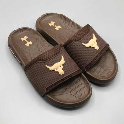 (4)Men's FlexGrip Comfort Slides