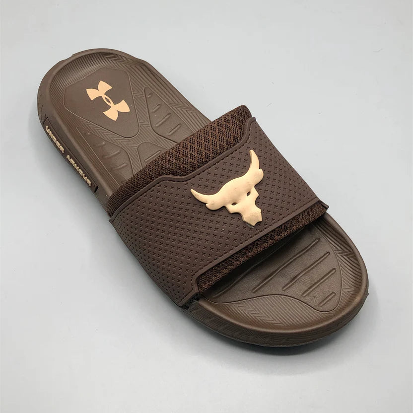 (4)Men's FlexGrip Comfort Slides