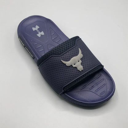 (4)Men's FlexGrip Comfort Slides