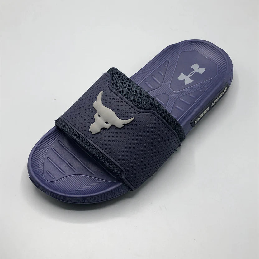 (4)Men's FlexGrip Comfort Slides