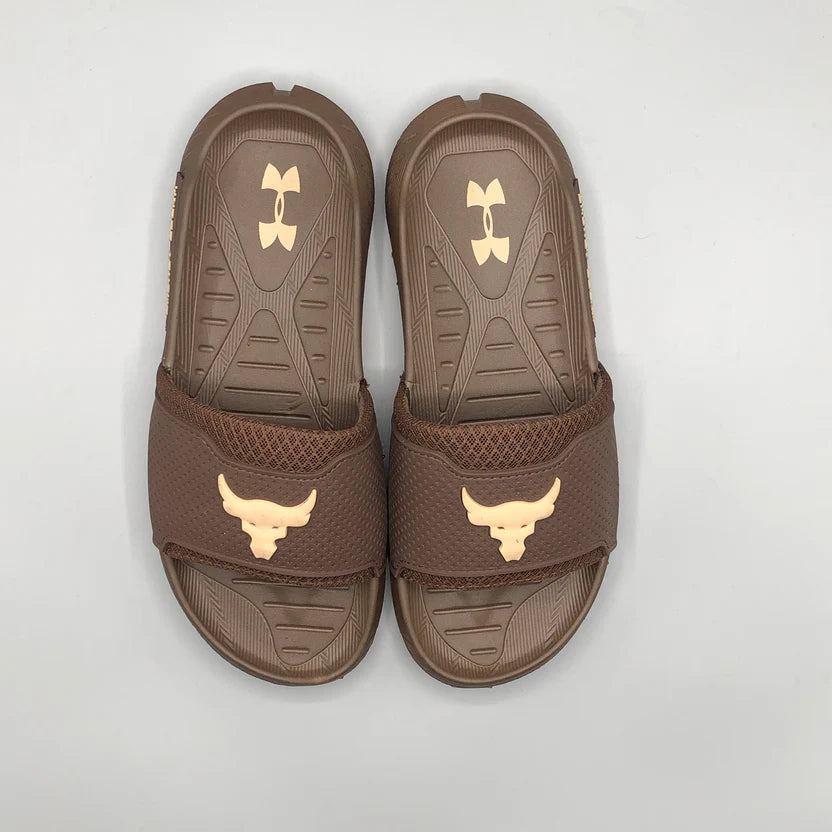 (4)Men's FlexGrip Comfort Slides